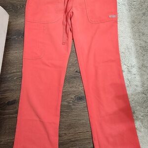 Grey's Anatomy Vibrant Coral Pants